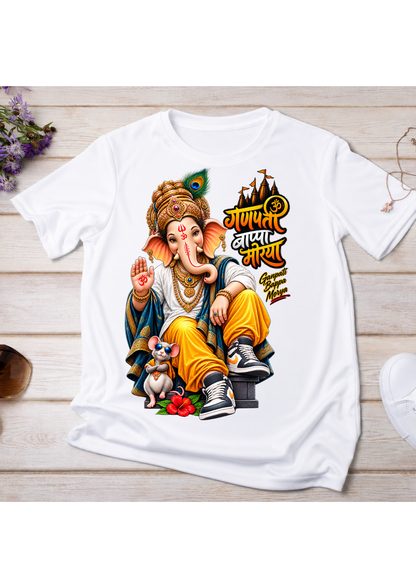 Ganpati Bappa Morya – Premium Graphic T-Shirt